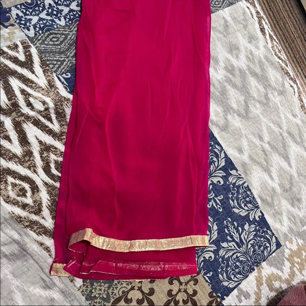 Pakistani 3 Piece Shalwar Kameez - image 8